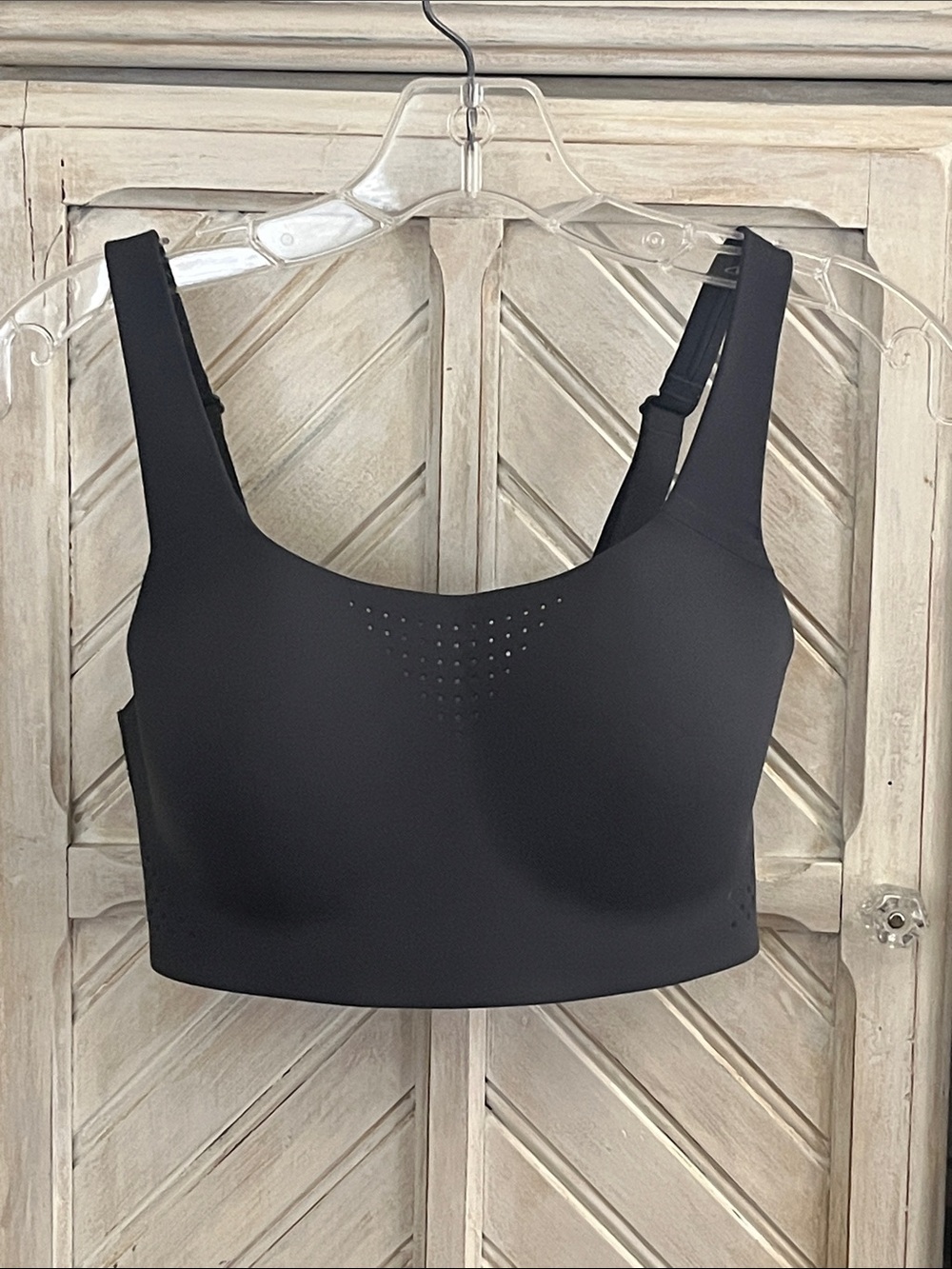 Victoria’s Secret Featherweight Max Sports Bra Dark Gray Size 32D